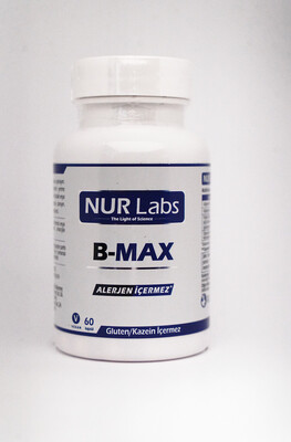 B-MAX (b complex) 60 capsules, NUR Labs