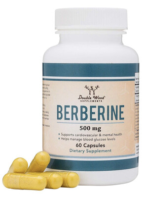 berberine 500mg 60 capsules FINAL SALE, doublewood berberine 500mg 60 capsules FINAL SALE, doublewood
