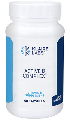 active B complex 60 capsules, Klaire labs
