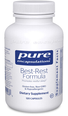 best rest formula 120 capsules, pure encapsulations
