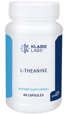 l-theanine 60 capsules, Klaire labs FINAL SALE