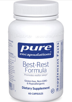 best rest formula 60 capsules, pure encapsulations best rest formula 60 capsules, pure encapsulations