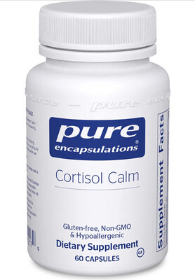 Cortisol calm 60 capsules, pure encapsulations