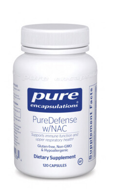 PureDefense w/Nac 120 capsules, pure encapsulations