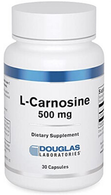 l-carnosine 500mg 30 capsules FINAL SALE, douglas labs