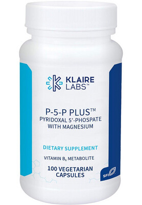 p-5-p / magnesium 100 capsules, Klaire labs FINAL SALE