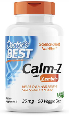 calm-z with zembrin 60 capsules, doctors best