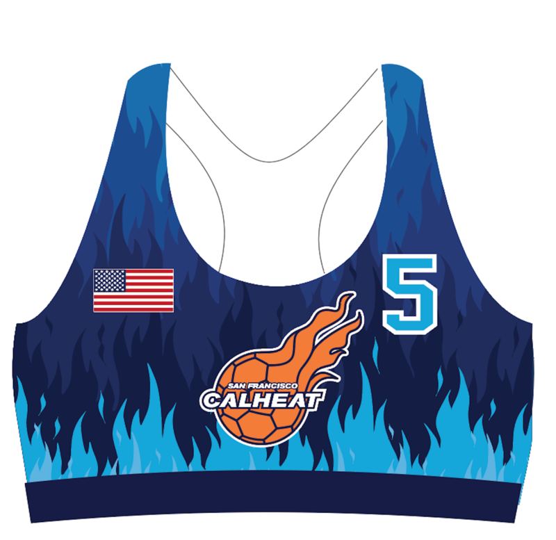 San Francisco CalHeat Sports Bra Uniform Top