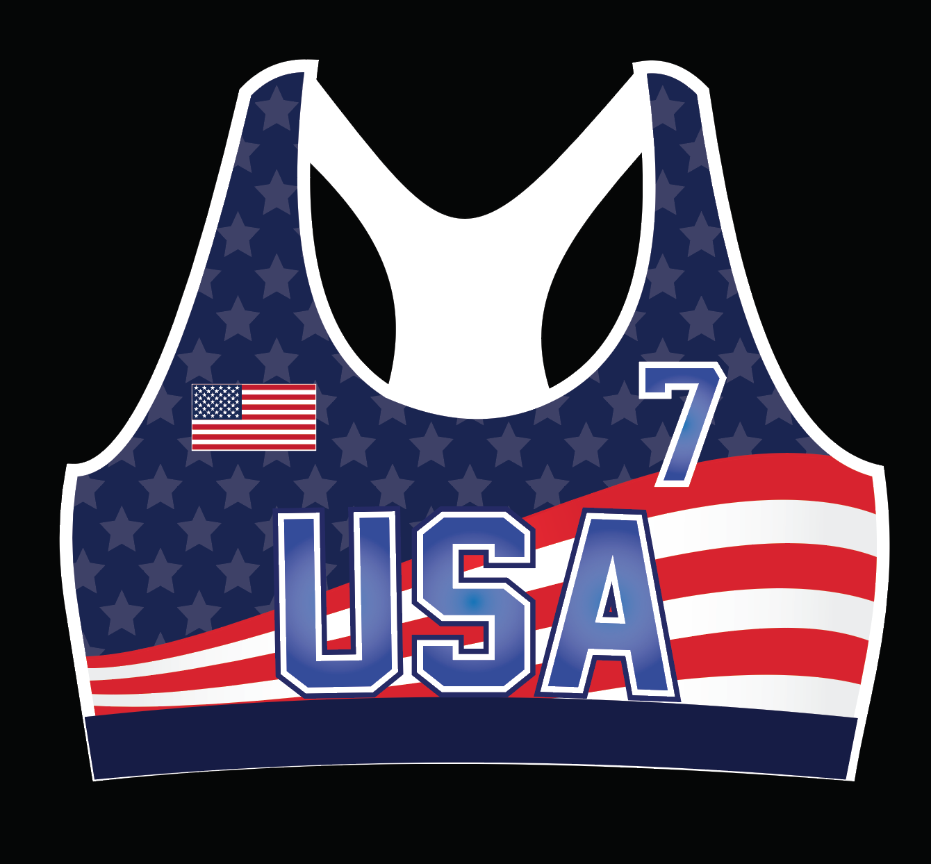 "The Patriot" USA Bra