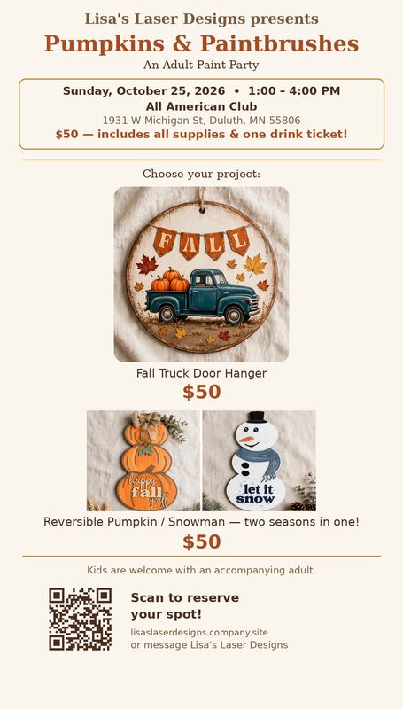 Pumpkins and Paintbrushes