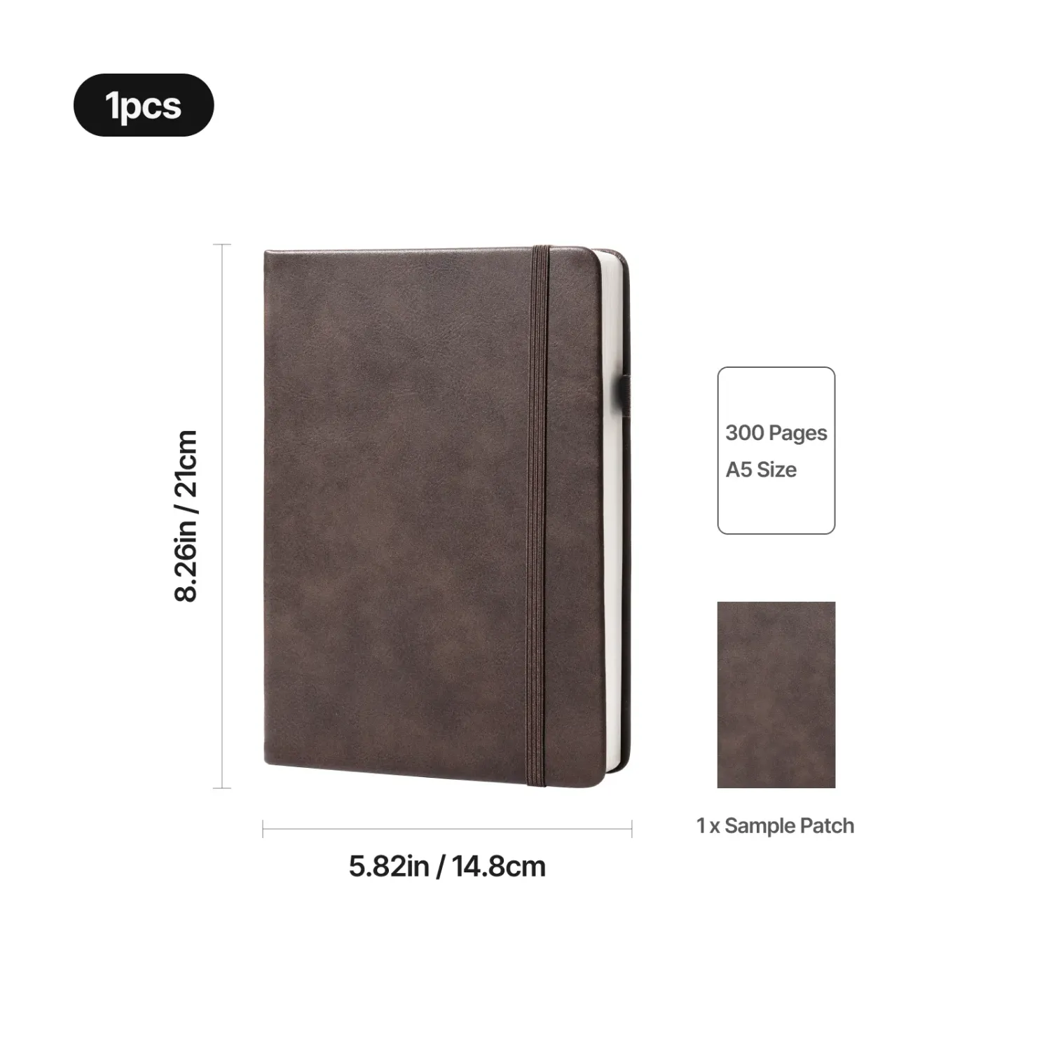 Laserable PU Notebook