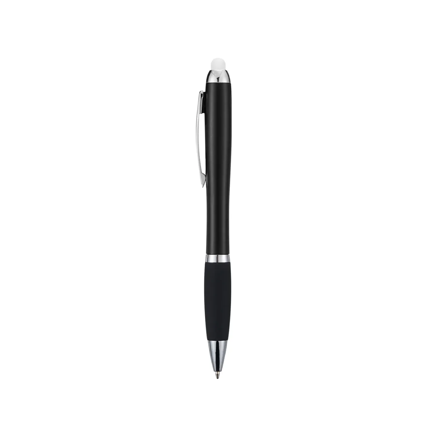 Black Pens with Multicolored LED Lights