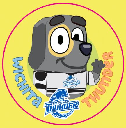Cartoon T-Dog Puck