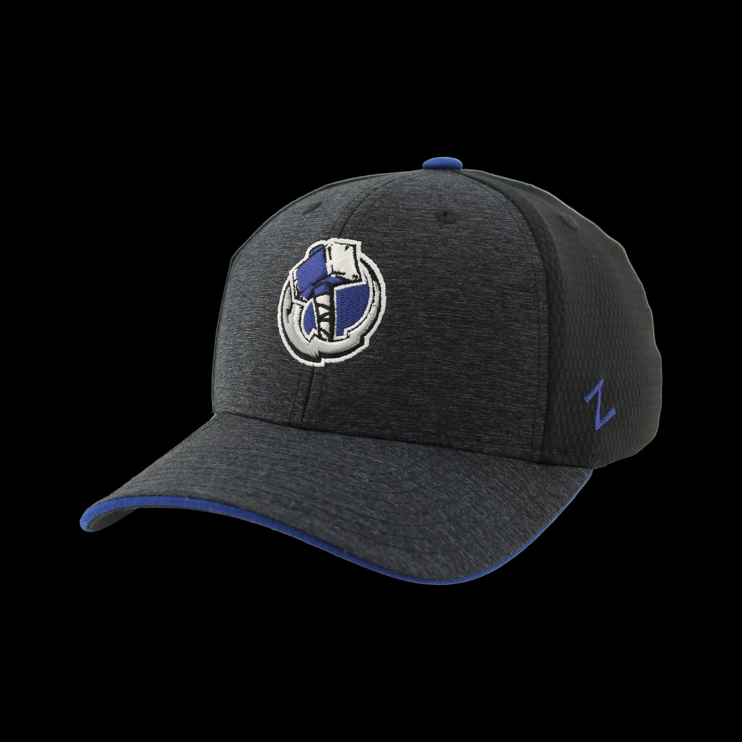 Grey Heathered Hammer ZFit Hat