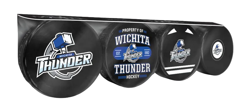 2025/26 Souvenir Puck 4 Pack