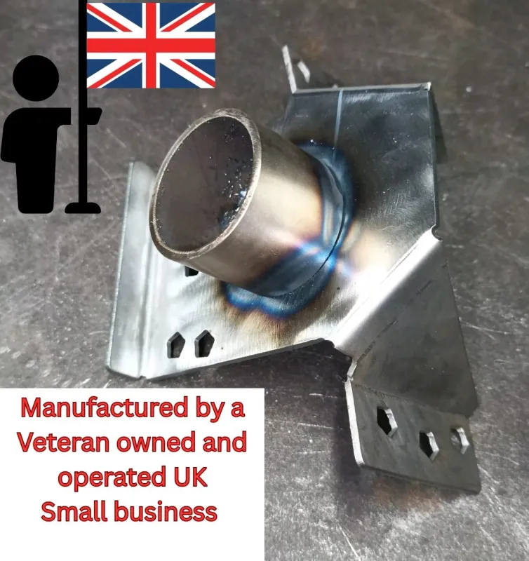 Ford Fiesta Mk6 Rear Coil Spring Mount Repair Bracket- Right- Weld In