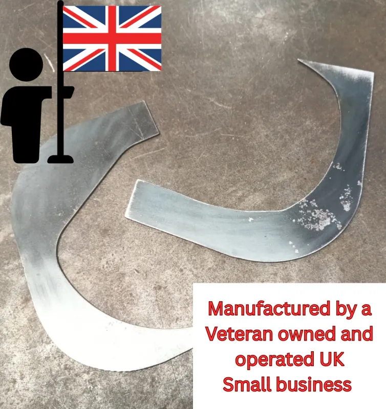 Land Rover Discovery 3 Rear Chassis Driveshaft Loop Repair Plates