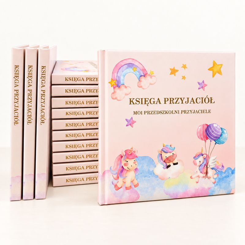 Księga przyjaciół - jednorożce