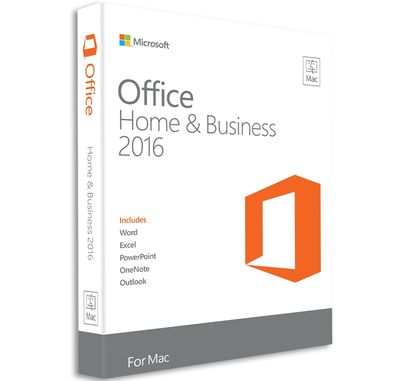 Microsoft Office 2016 Home and Business (Mac)