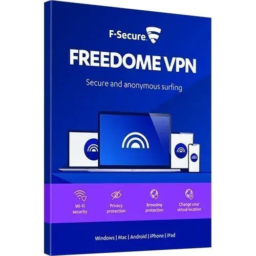 F-Secure Freedome VPN - 3 uređaja 1 godina