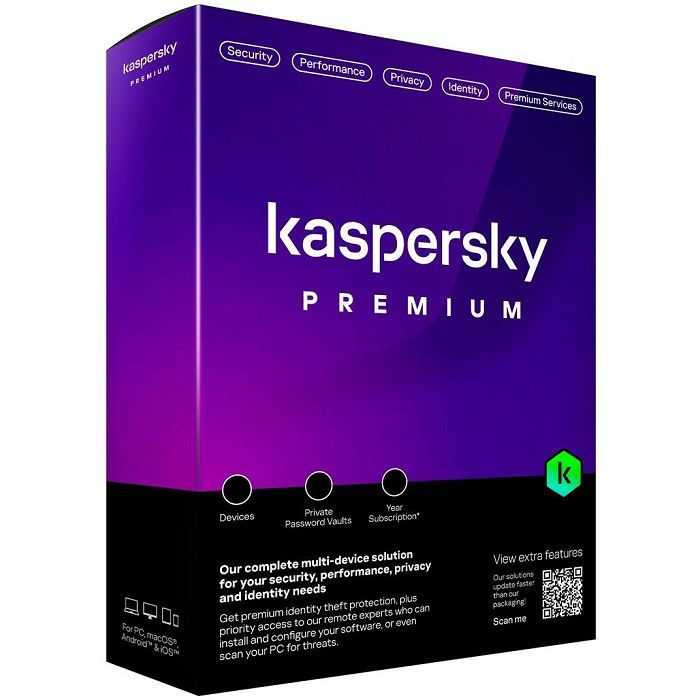 Kaspersky Premium - 1 uređaj 1 godina