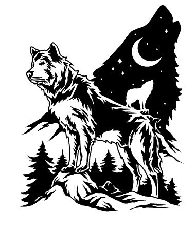 Wolves Decal
