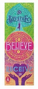 Breathe Receive --Spiritual Revolution Yoga Mat
