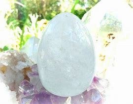 Crystal Quartz Yoni Egg Gemstone