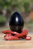 Black Obsidian Yoni Egg Gemstone
