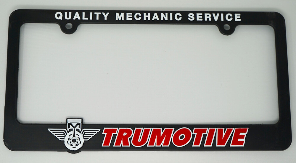 Trumotive License Plate Frame