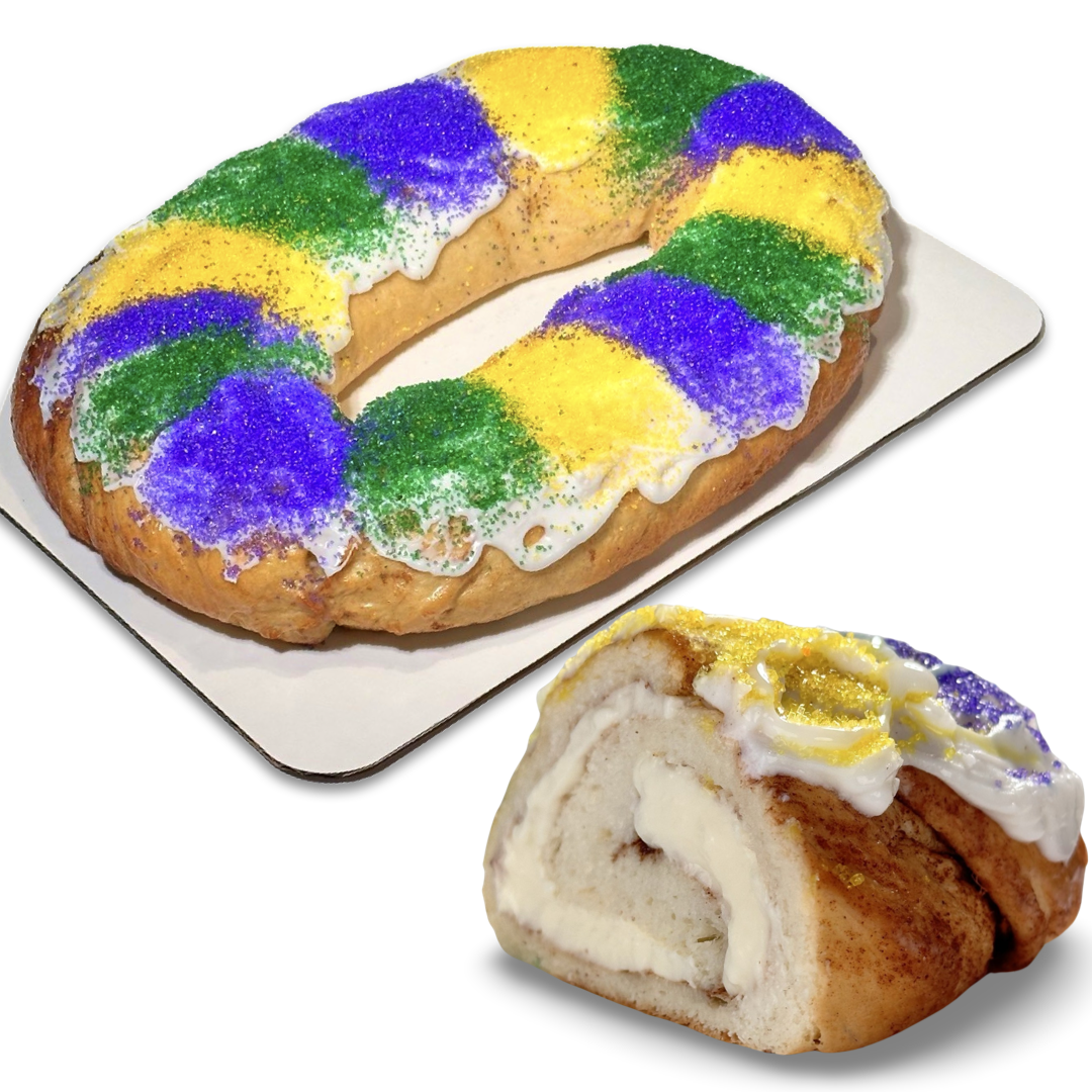 PICKUP ONLY Cream Cheese King Cake Large