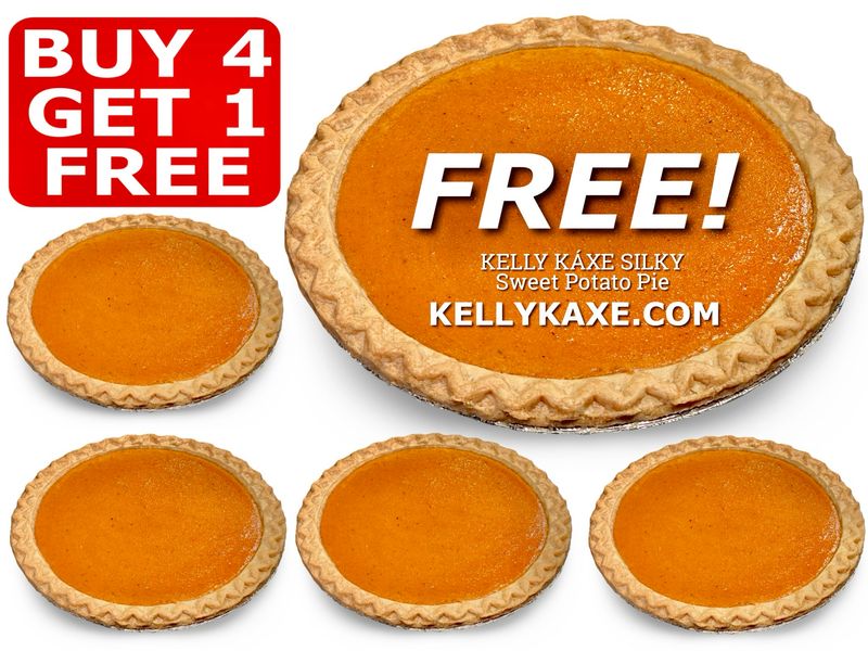 5 PIE BUNDLE~ SWEET POTATO PIE PARTY PACK***Ships By 12/23/25
