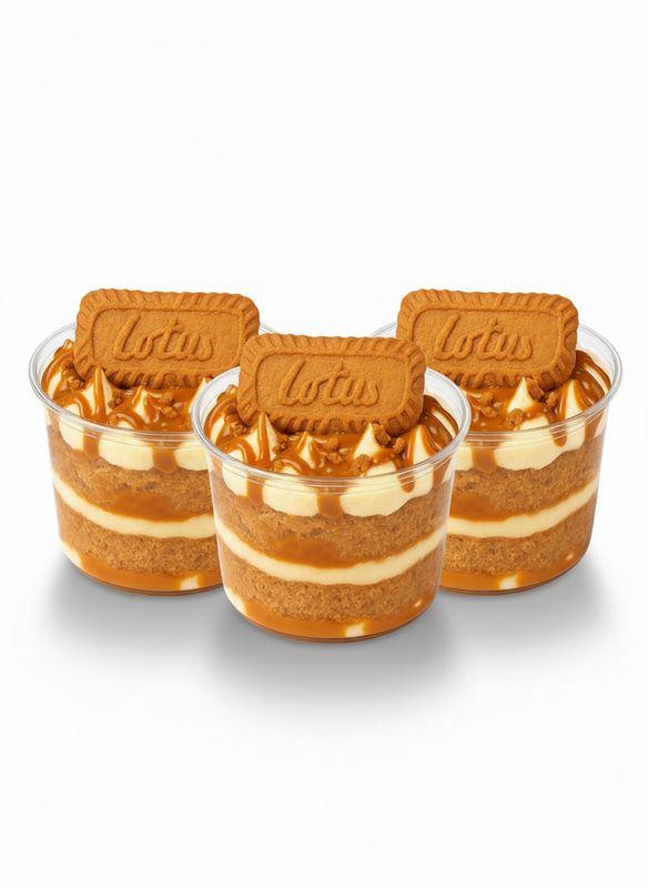 3-PACK BISCOFF COOKIE BUTTER LUXE CUP***Ships By 10/28/25