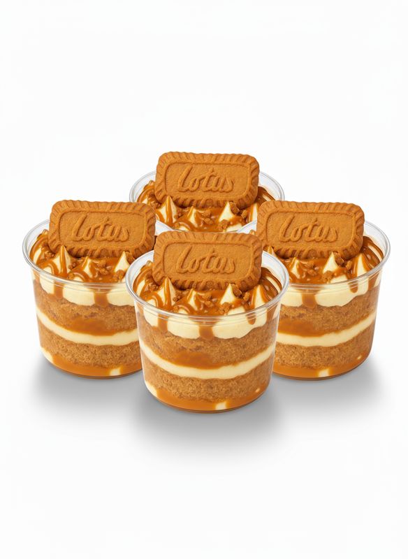 4-PACK BISCOFF COOKIE BUTTER LUXE CUP***Ships By 10/28/25