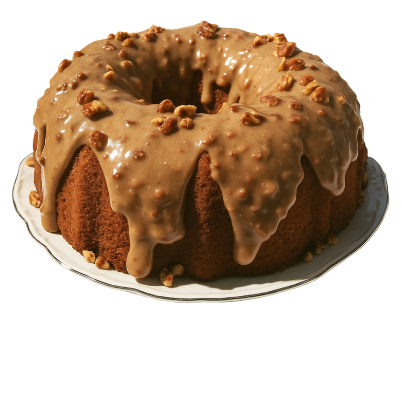 Brown Butter Praline Pound Cake