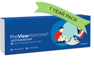 ProView Perform Astigmatism - 12 Month Pack ProView Perform Astigmatism - 12 Month Pack