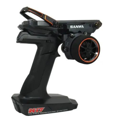 Sanwa/Airtronics Limited Edition M17 FH5 4-Channel 2.4GHz Radio System (Orange) w/RX-493i Receiver