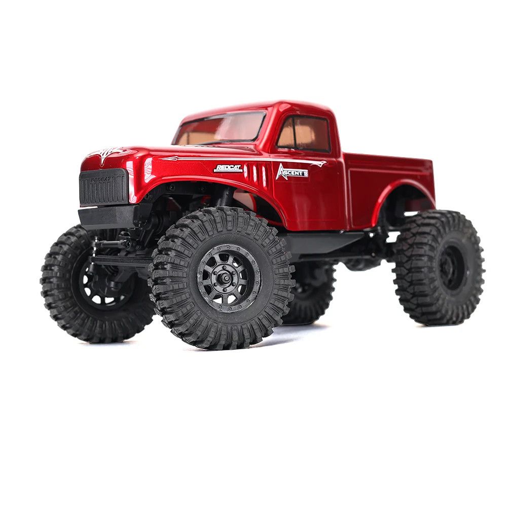 1/18 Scale Brushed Electric Rock Crawler - RED