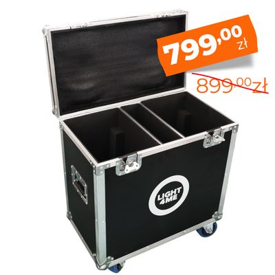 LIGHT4ME 12R SMART BEAM CASE 2IN1 skrzynia transportowa na 2 głowice ruchome LIGHT4ME 12R SMART BEAM CASE 2IN1 skrzynia transportowa na 2 głowice ruchome