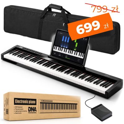 DNA SP 88 pianino cyfrowe Bluetooth MIDI keyboard DNA SP 88 pianino cyfrowe Bluetooth MIDI keyboard