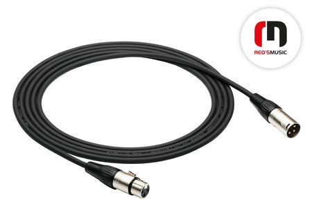 Red's Music MC01100 XLR M - XLR F kabel mikrofonowy 10m