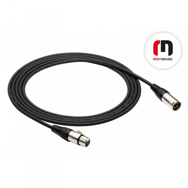 Red's Music MC01250 XLR M - XLR F kabel mikrofonowy 25m