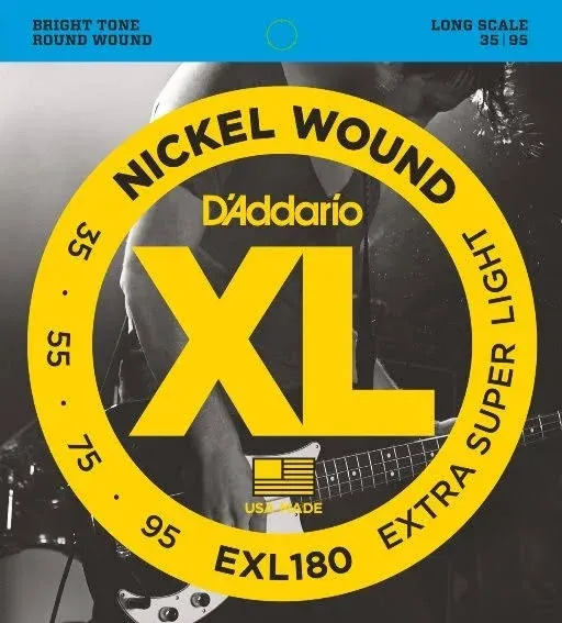 D'Addario EXL180 struny do gitary basowej
