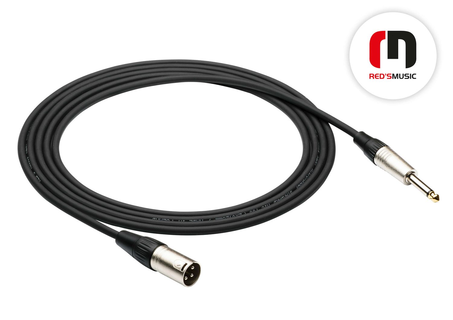 Reds Music MC0350 Economic kabel Jack-XLR M