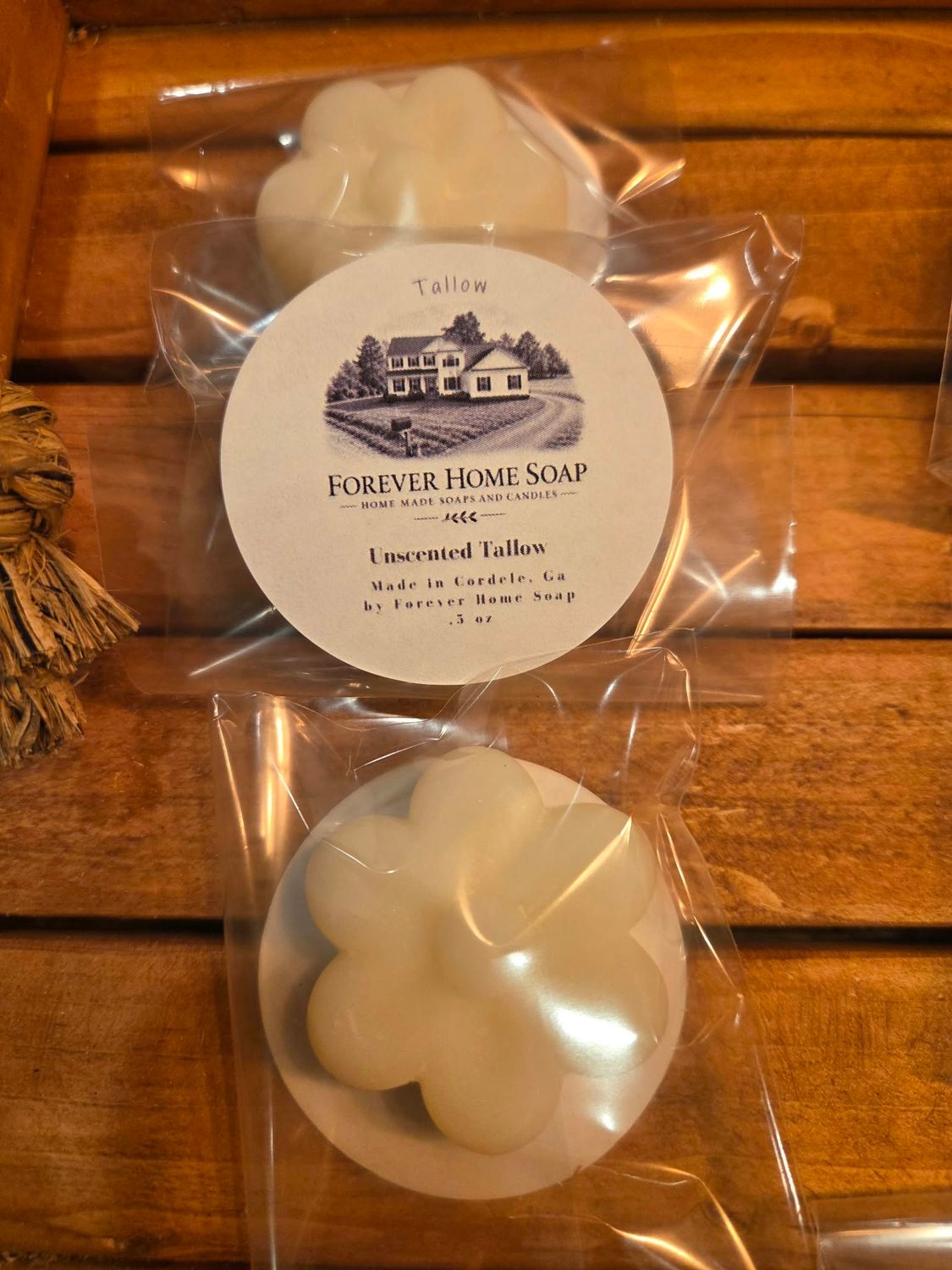 Tallow Unscented, Size: .5 oz