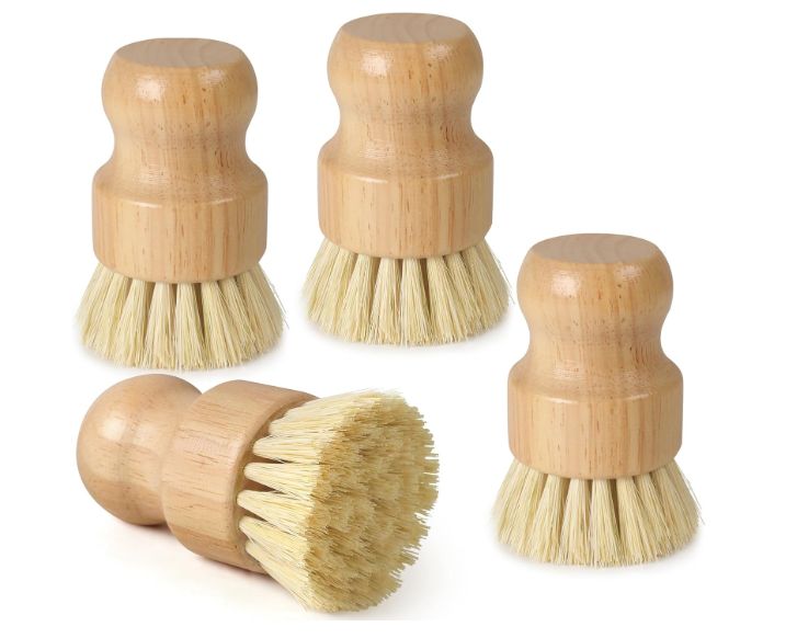 Bamboo Dish Scrub Brush