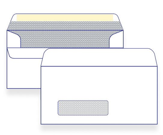 15400 - DL Window Face Secretive Self Seal