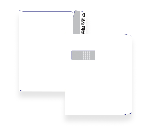 51260 - C4 Barcode Window Face Peel n Seal