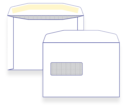 50238 - C5 Barcode Window Face Secretive Lick n Stick