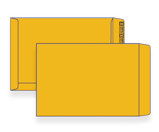 22560 - C5 Gold Craft Plain Face Peel &amp; Seal Pocket